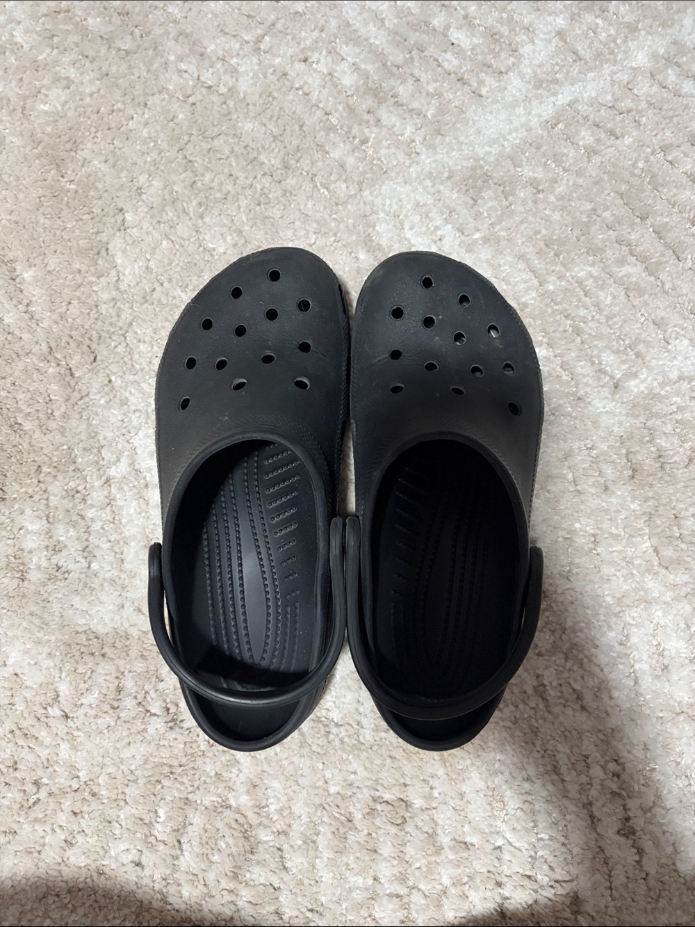 CROCS Classic Clog Sandals in Black
